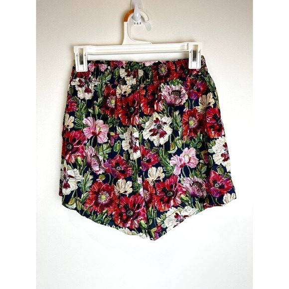 NWT Onia Pull On Flat Front Short in Liberty Poppy size XS - Picture 5 of 7